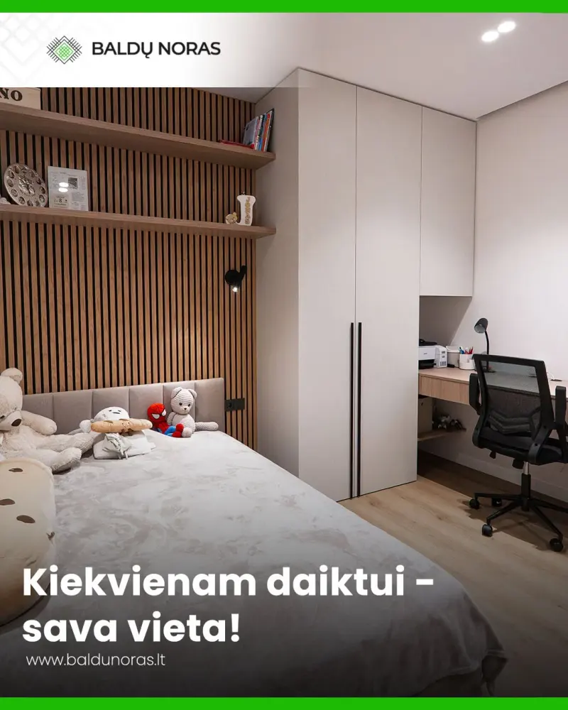 „Baldų noras“: įrašas 1
