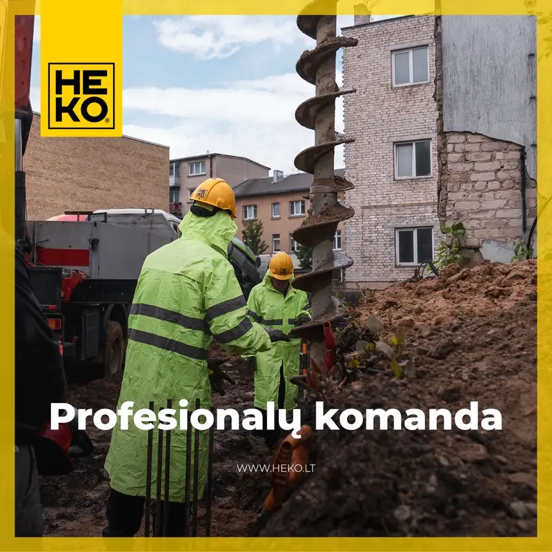 Įrašas klientui: HEKO