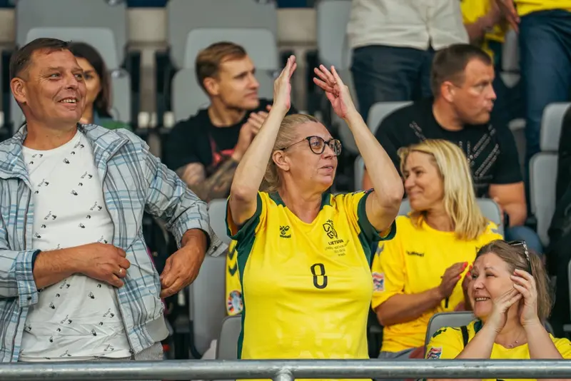 Lietuvos futbolo federacija: Lietuvos futbolo rinktinės rungtynių komunikacija